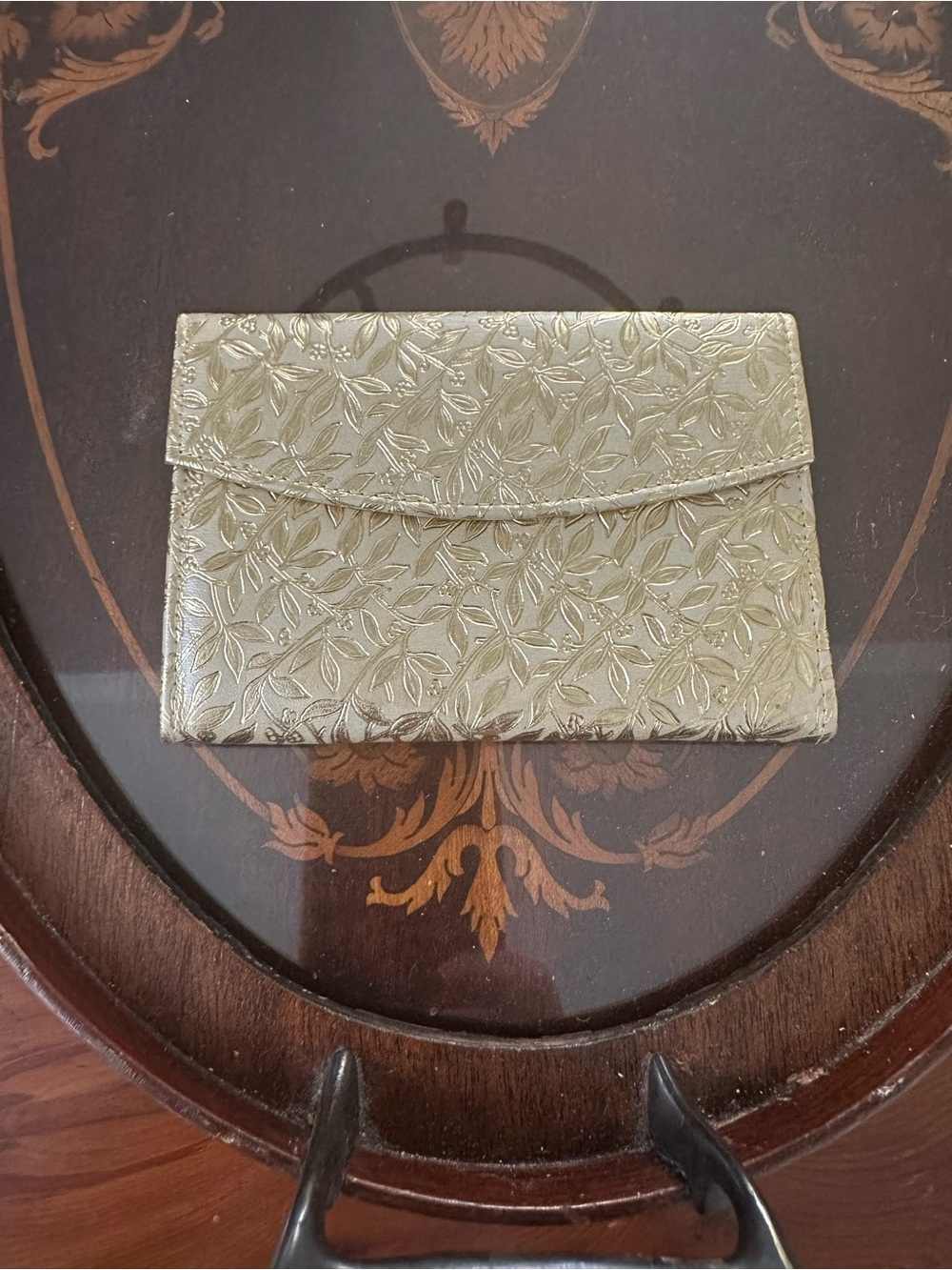 Vintage Embossed Clutch